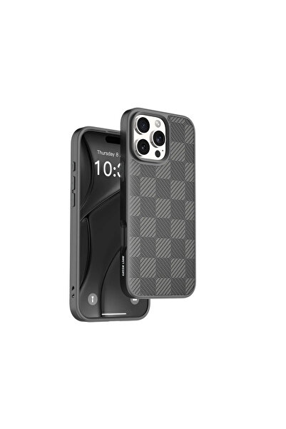 Green Lion حافظة هايبرد شيلد لهاتف آيفون 16 برو - أسود