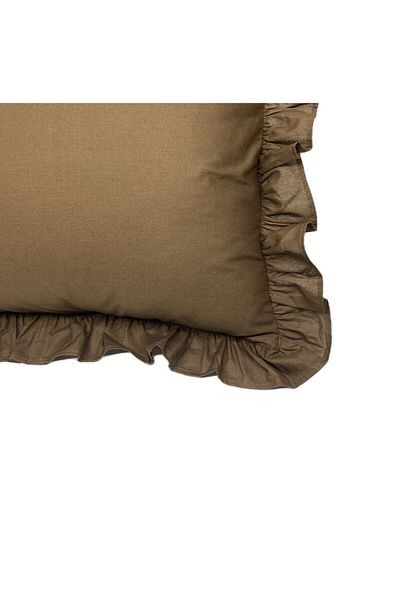 LILYUM Αρχική 100% βαμβακερή μαξιλαροθήκη Frilly 50x70 cm (1 ΤΜ)