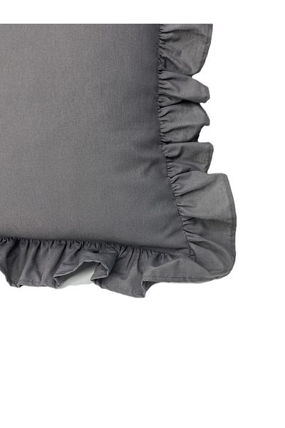 LILYUM Αρχική 100% βαμβακερή μαξιλαροθήκη Frilly 50x70 cm (1 ΤΜ)