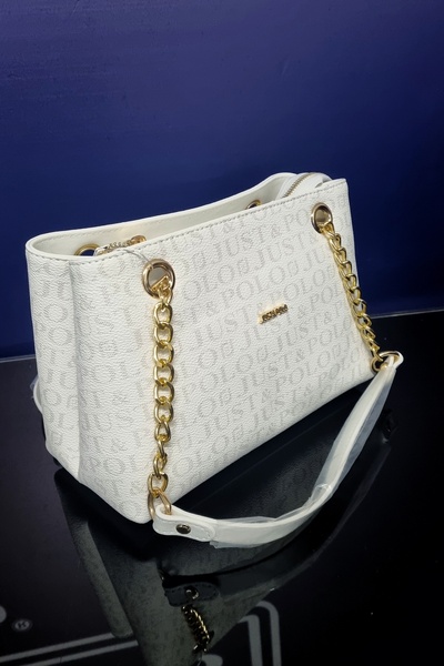 Just Polo Women's 4 Compartment Hand and Shoulder Bag