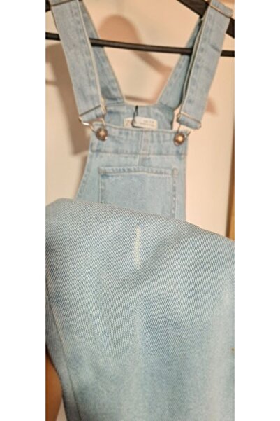 ALZEY GİYİM Unisex Model Salopet/tulum Buz Mavisi