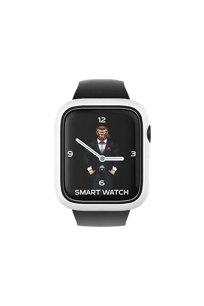 Green Lion Green Slim Guard Pro Case With Glass For Apple Watch 44Mm - White