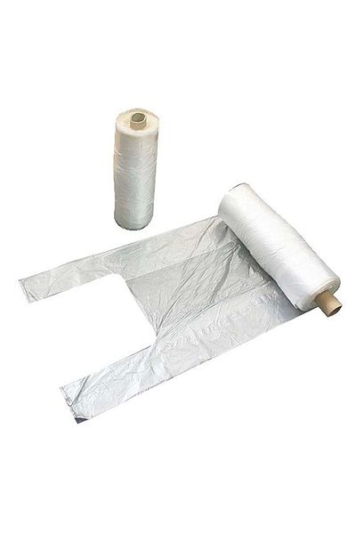Elmas Small Size Transparent Thin Rolled Grease Bag - 200 pcs