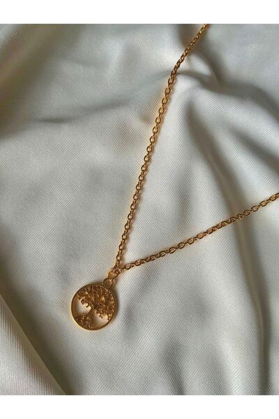 GOLD HAYAT AĞACI KOLYE