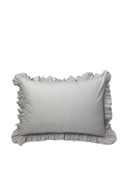 LILYUM Αρχική 100% βαμβακερή μαξιλαροθήκη Frilly 50x70 cm (1 ΤΜ)