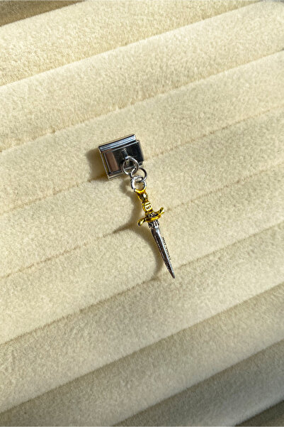 Diamara Designs İtalyan Kılıç Figürlü Not Today Kadın Charm