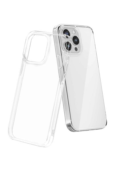 Green Lion جراب شفاف كريستالي لهاتف iPhone 15 Plus - شفاف