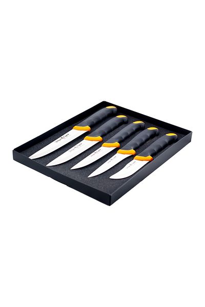 Yatağan Zeybek Master Series: Professional Meat & Kitchen Knife Series - 5 Knife Master Series Knife Set