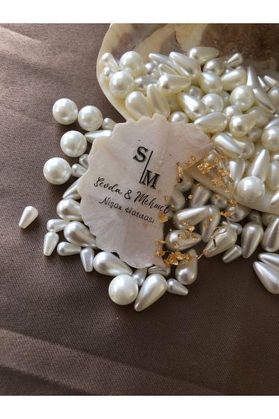 İsabella Accessories Εποξειδικός μαγνήτης 12 τεμαχίων Υπόσχεση αρραβώνων Γάμος Γάμος Henna Δώρο Οργανισμός Δώρο