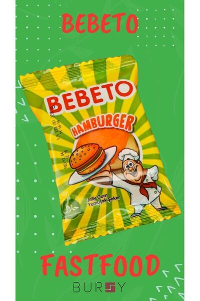 BEBETO Fast Food 36 Adet (PİZZA&COLA,HAMBURGER,HOTDOG)