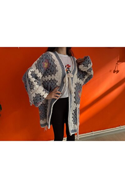 motifli örgü hırka motifli pinterest hırkası uzun hırka oversize örgü motifli hırka