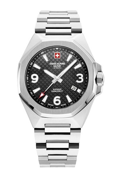 Swiss Alpine Military Mens Watch Swiss Military 7005.1137, Quartz, 42mm, 10atm