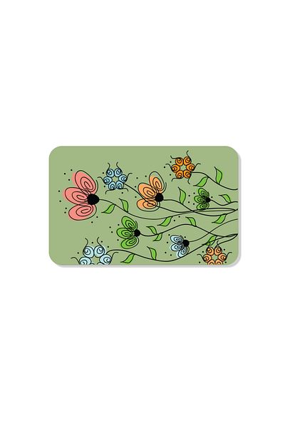 M&H Quality Digital Printed Pattern Decorative Door Front and Indoor Mat Washable Non-Slip Base