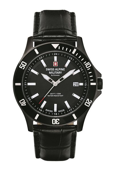 Swiss Alpine Military Ανδρικό Ρολόι 7022.1577, Quartz, 42mm, 10atm