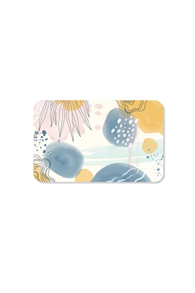 M&H Quality Digital Printed Pattern Decorative Door Front and Indoor Mat Washable Non-Slip Base