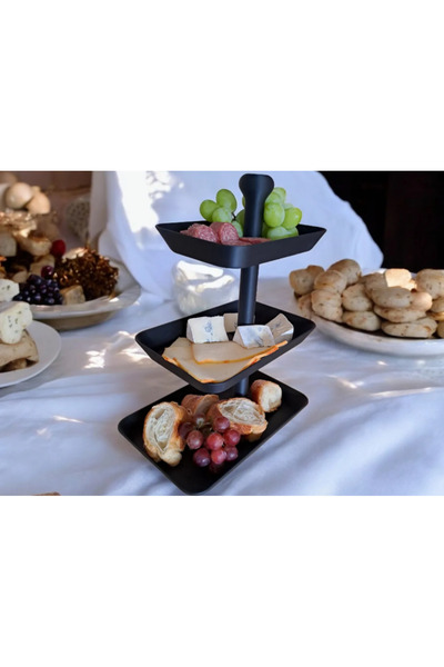 Tersah Katlı Kahvaltı Aperatif Sunumluk
