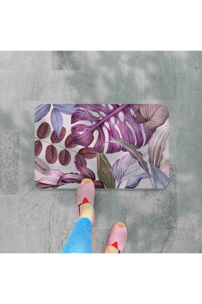 M&H Quality Digital Printed Pattern Decorative Door Front and Indoor Mat Washable Non-Slip Base