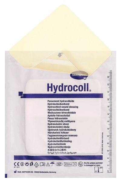 Hartmann Hydrocoll 10x10 سم - غطاء جرح غرواني مائي