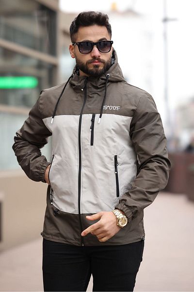 ABİLLİTA Men's Wind and Waterproof Seasonal Jacket Coat