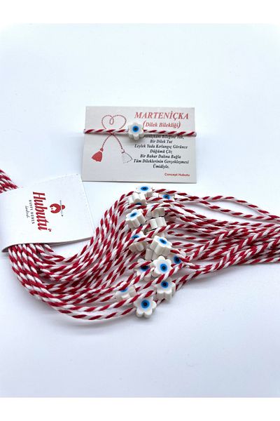 Concept HuBuTU 30Pcs Traditional Martenish Wish and Luck Mart Lanyard Bracelet Set
