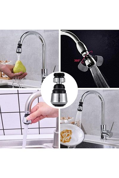 SARFEX 360 Degree Rotation Saving Faucet - Short Kitchen Bathroom Sink