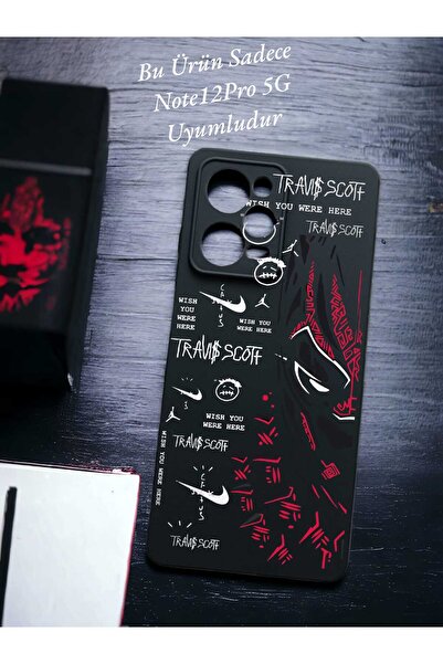 Kılıforyum Redmi Note 12 Pro 5g Compatible Velvet Launch Case Only Compatible with 5g Model