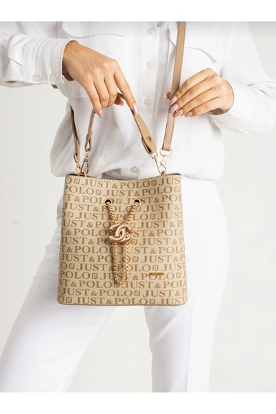 Just Polo Women's 3 Compartment Hand and Shoulder Bag Tycet02065