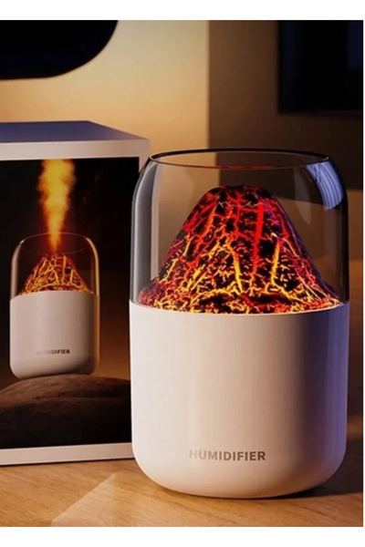 EMİN ENSAR HOME 300 ml Beyaz Kokulu-Kokusuz  Hava Nemlendirici Buhar Makinesi...