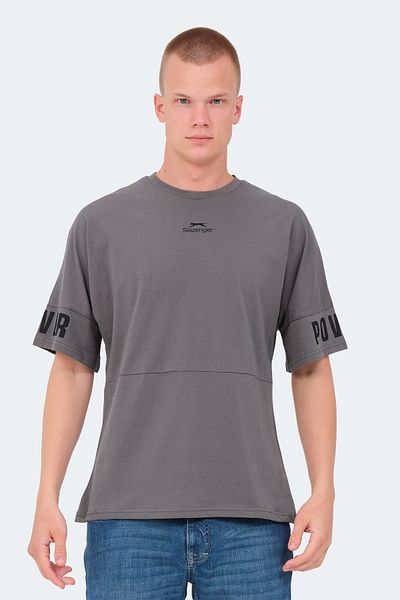 Slazenger Ανδρικό μπλουζάκι VISION Σκούρο Γκρι