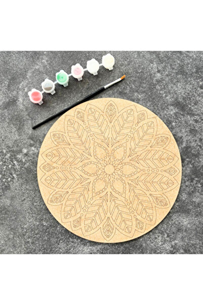 AE UMUT Yetişkinler İçin Ahşap Mandala-1