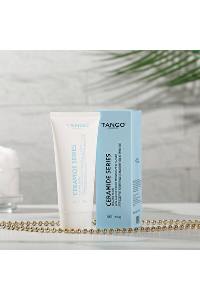 TANGO KOZMETİK ® سلسلة السيراميد - منظف الوجه المرطب لإصلاح حاجز البشرة ومضاد...