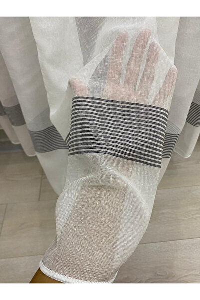 İNCİLİFE Brillant Wilson 125 Ekru Renkli Keten Zeminli 1/2,5 Normal Orta Pile...