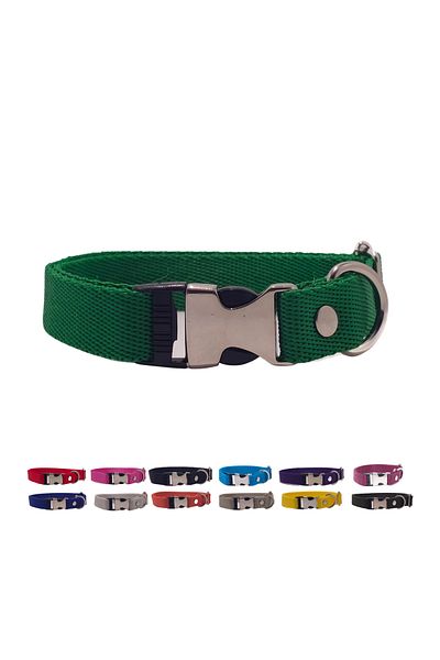Pompiti Comfortable Adjustable Dog Collar (13 Different Colors)
