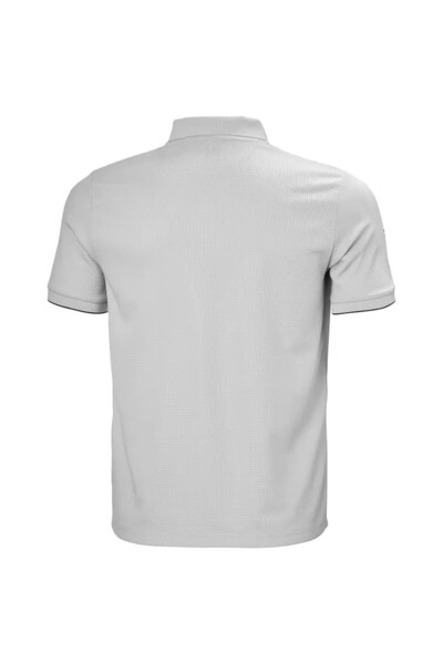 Helly Hansen Ocean Polo Men's Gray Polo T-Shirt Men's Polo T-Shirt Hha.34207