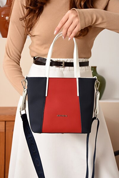 Just Polo حقيبة يد وكتف نسائية متعددة الأقسام TYCET076037