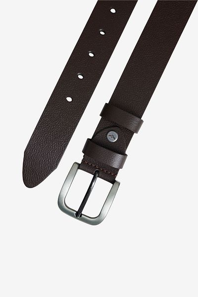ALTINYILDIZ CLASSICS Ανδρική Καφέ 100% Δερμάτινη Ζώνη Casual