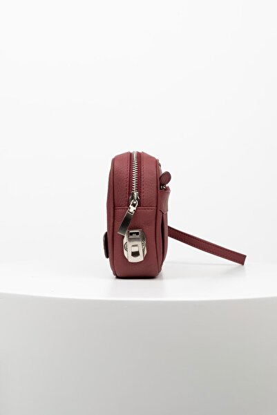 BAYDERİ Misa Combination Genuine Leather Men's Handbag