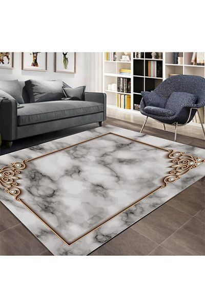 armolin Modern Marble Pattern Elastic Carpet Cover (Sponge Free) SZZ-777