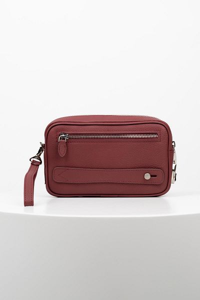 BAYDERİ Misa Combination Genuine Leather Men's Handbag