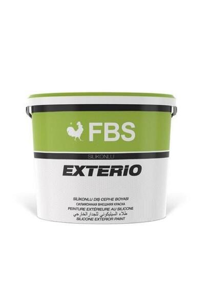 Fbs Exterio Silikonlu Dış Cephe Boyası 3.5 Kg Antrasit Gri Ral 7016