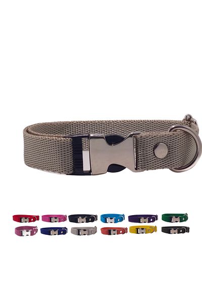Pompiti Comfortable Adjustable Dog Collar (13 Different Colors)