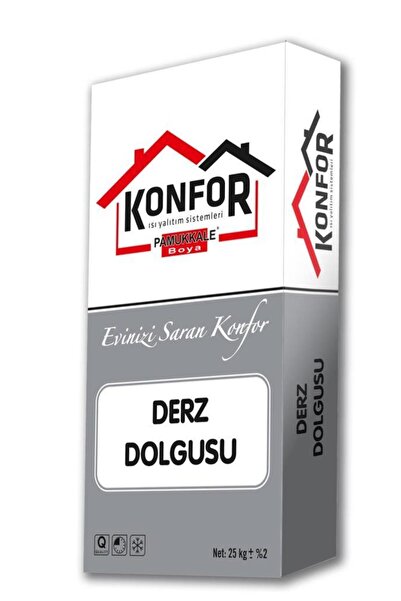KONFOR Derz Dolgu Silikonlu Beyaz 20 Kg