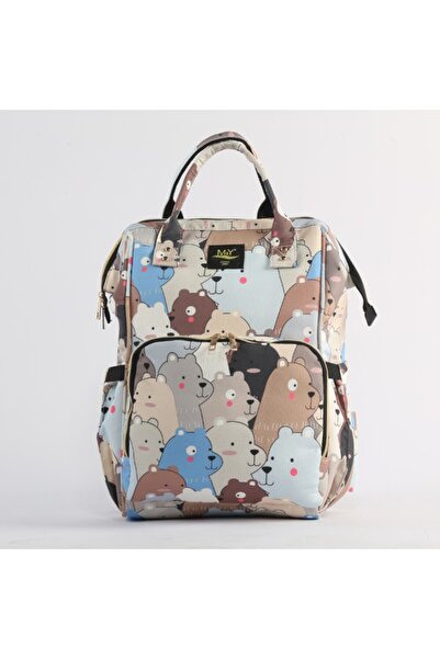 MY Collection Go Digital Printed Mother Baby Care Backpack