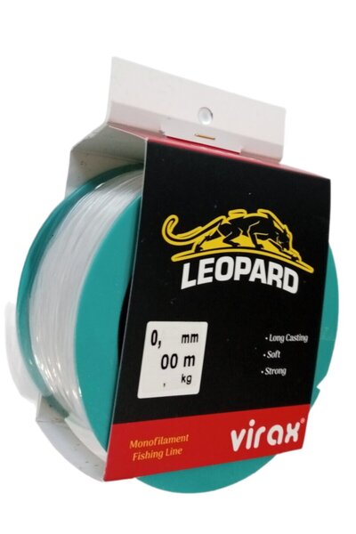 Virax Leopard Beyaz 0,20 mm 1000 m Bobin Misina