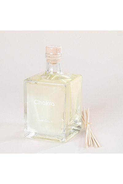 Chakra Reed Diffuser 500 ML Clean Cotton