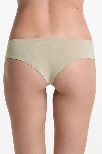Oysho 5 cotton blend cheeky briefs