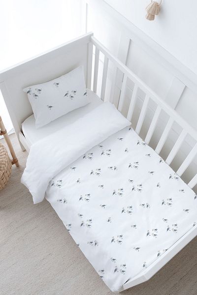 Tuğba Kuğu 100X150 Iconic Series - Bird Sailor Baby Bedding Set