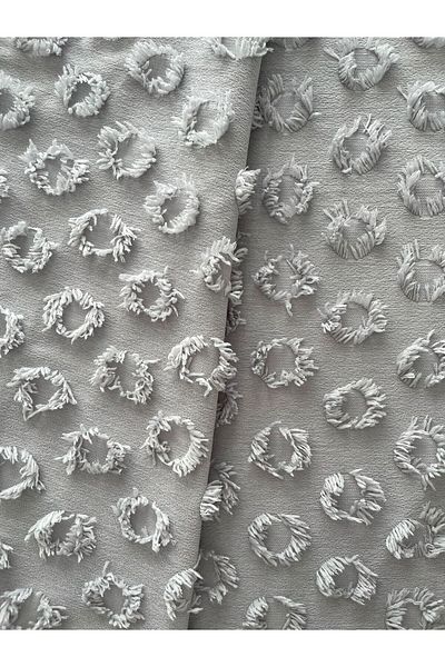 MİRATELİER Scandinavian Double Tasseled Bedspread