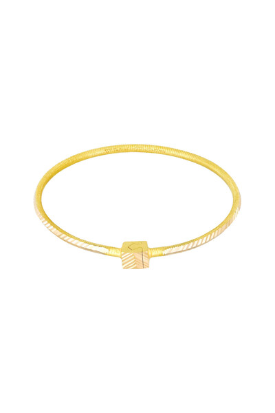 21 gr(gram) 22 Ayar İşçiliksiz Kilitli Bilezik