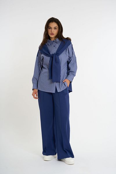 HANIQA Cardigan Look Detailed Set